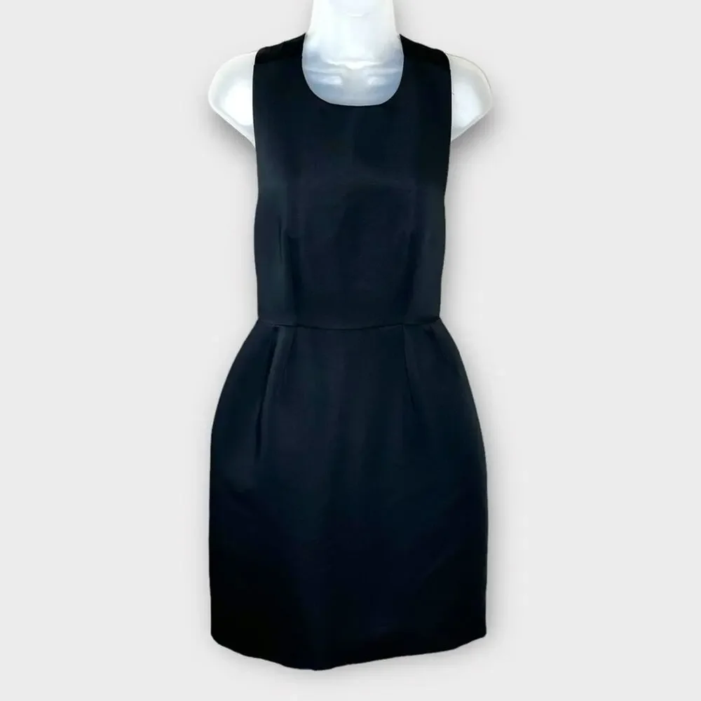 kate spade Black Sleeveless Bow-Back Sheath Dress